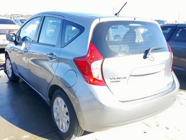 3N1CE2CP2FL415256 - 2015 NISSAN VERSA NOTE CHARCOAL photo 3