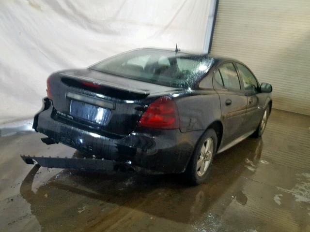 2G2WP552061145988 - 2006 PONTIAC GRAND PRIX BLACK photo 4