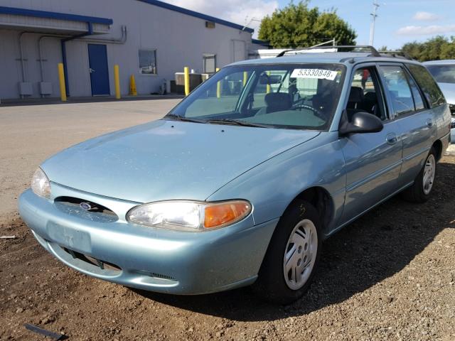 3FAFP15PXWR257232 - 1998 FORD ESCORT SE BLUE photo 2