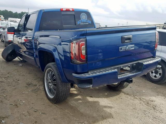 3GTU2NEC1HG186621 - 2017 GMC SIERRA K15 BLUE photo 3