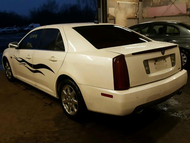 1G6DW677750166922 - 2005 CADILLAC STS WHITE photo 3