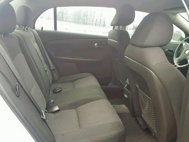 1G1ZC5EU7BF360429 - 2011 CHEVROLET MALIBU 1LT 白色 照片 6