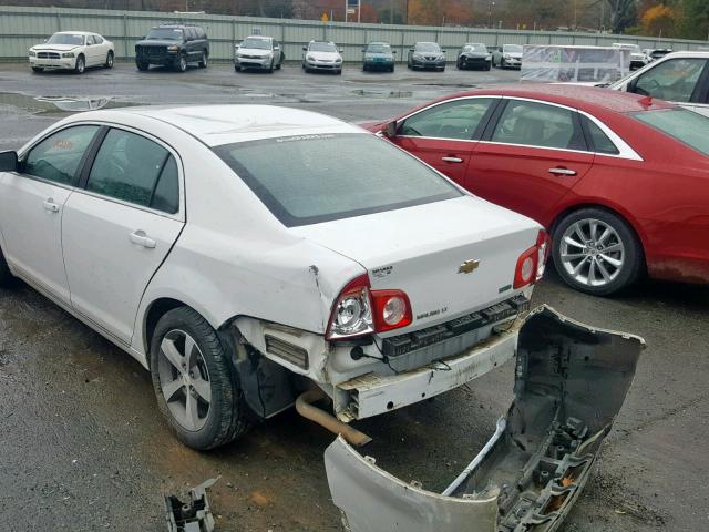1G1ZC5EU7BF360429 - 2011 CHEVROLET MALIBU 1LT 白色 照片 9