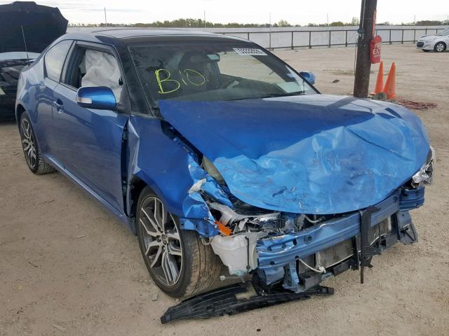JTKJF5C78F3091303 - 2015 TOYOTA SCION TC ლურჯი ფოტო 1