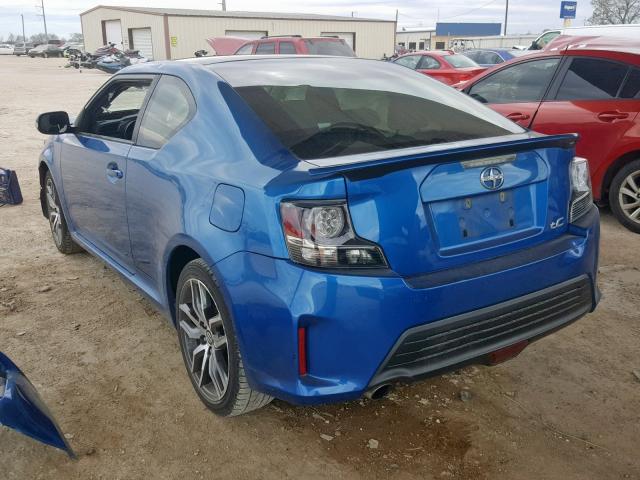 JTKJF5C78F3091303 - 2015 TOYOTA SCION TC ლურჯი ფოტო 3