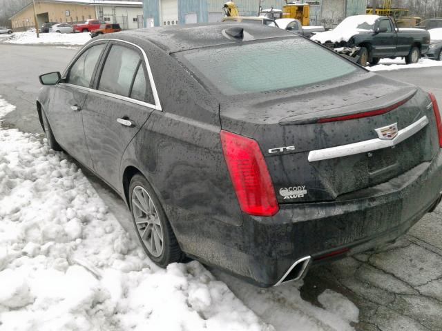 1G6AX5SX3H0167233 - 2017 CADILLAC CTS LUXURY BLACK photo 3