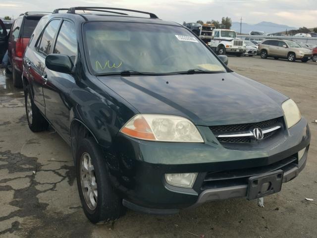 2HNYD18831H517744 - 2001 ACURA MDX TOURIN GREEN photo 1