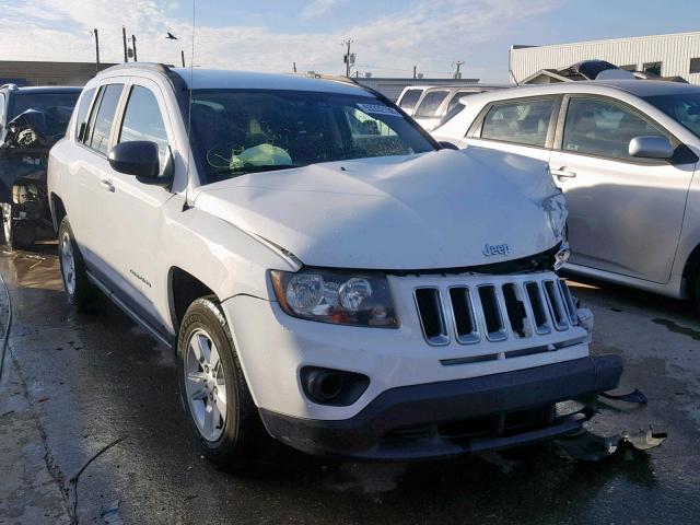1C4NJCBA6ED742820 - 2014 JEEP COMPASS SP 白色 照片 1