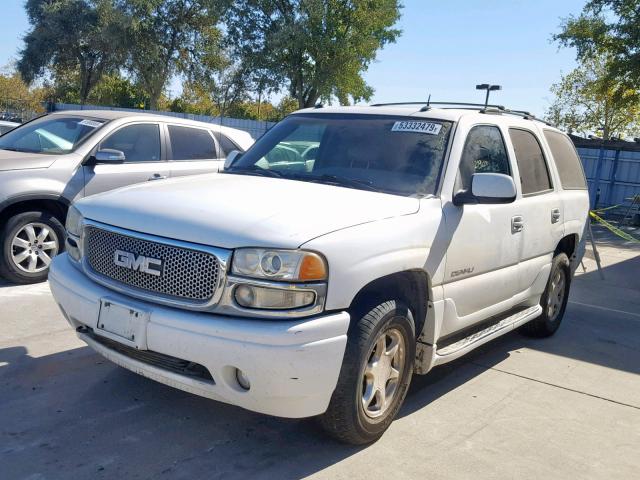 1GKEK63UX3J200839 - 2003 GMC YUKON DENA WHITE photo 2