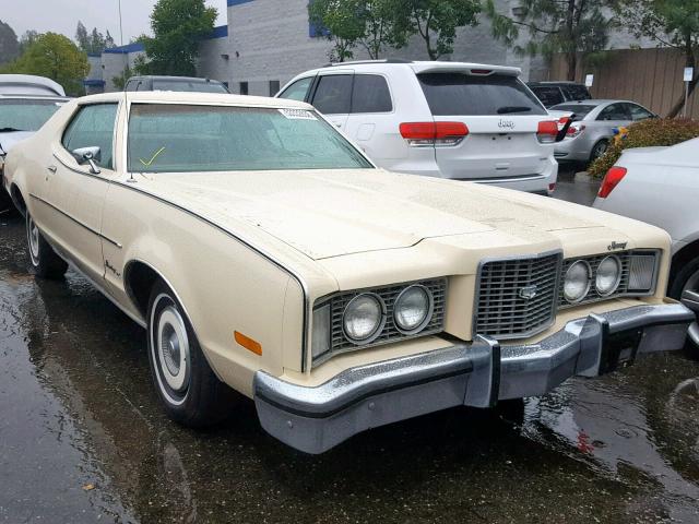 3H115640310 - 1973 MERCURY MONTEGE YELLOW photo 1