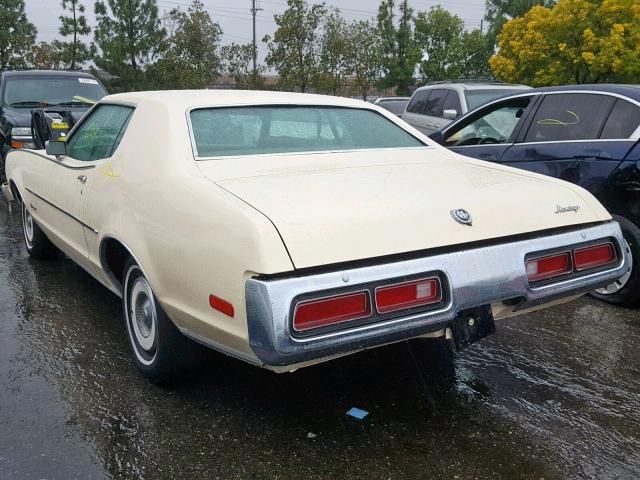 3H115640310 - 1973 MERCURY MONTEGE YELLOW photo 3