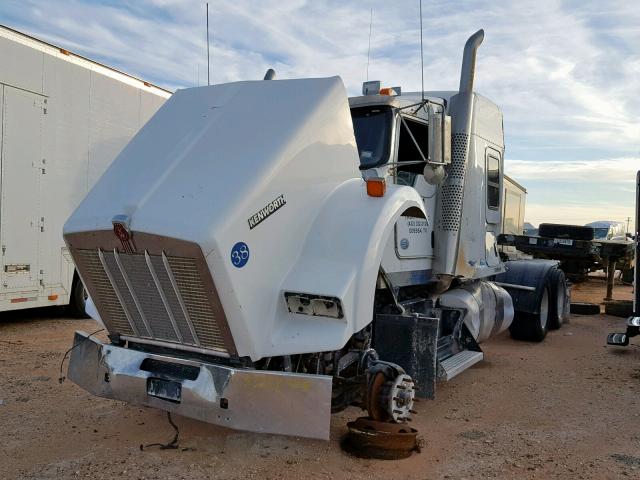 0LDL0T46728158 - 2014 KENWORTH CONSTRUCTI WHITE photo 2