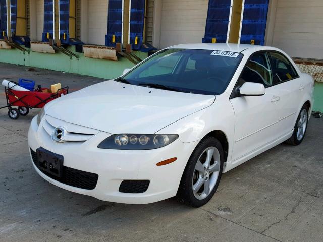 1YVHP80C185M46223 - 2008 MAZDA 6 I WHITE photo 2