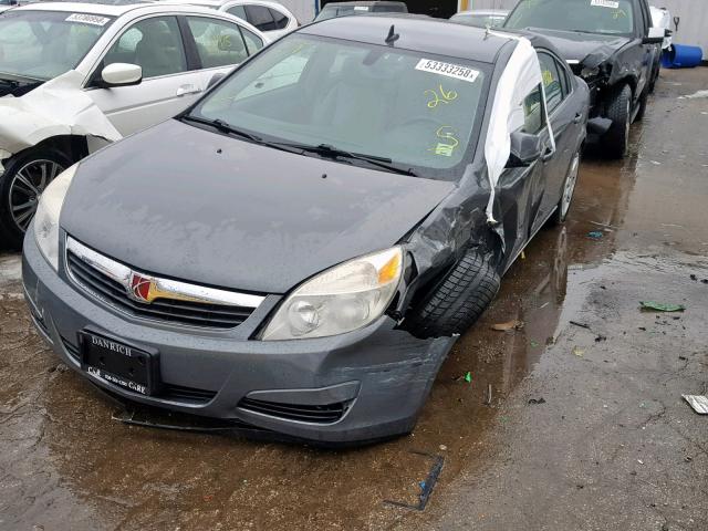 1G8ZS57B59F219224 - 2009 SATURN AURA XE GRAY photo 2