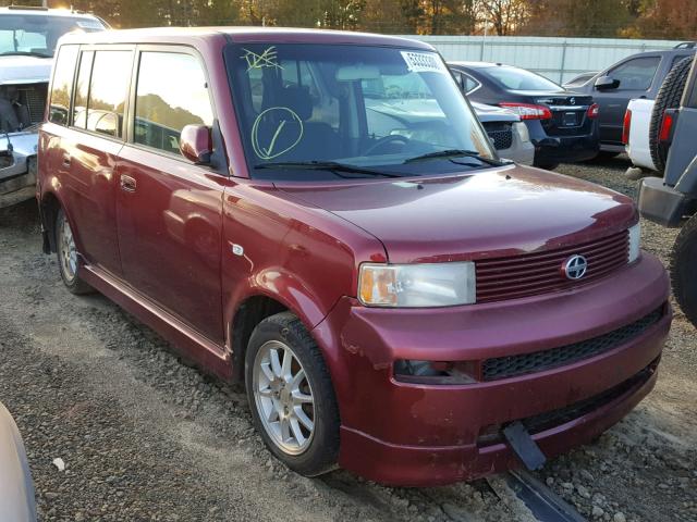 JTLKT324664085689 - 2006 TOYOTA SCION XB Марун фото 1
