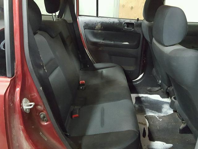 JTLKT324664085689 - 2006 TOYOTA SCION XB Марун фото 6