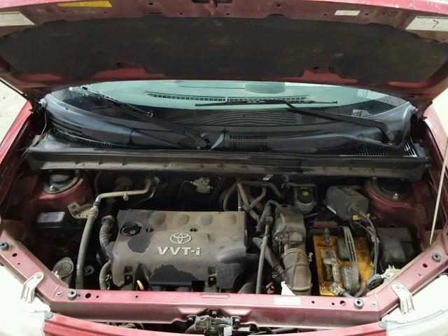 JTLKT324664085689 - 2006 TOYOTA SCION XB Марун фото 7