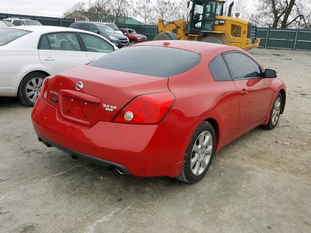 1N4BL24E58C129806 - 2008 NISSAN ALTIMA 3.5 RED photo 4