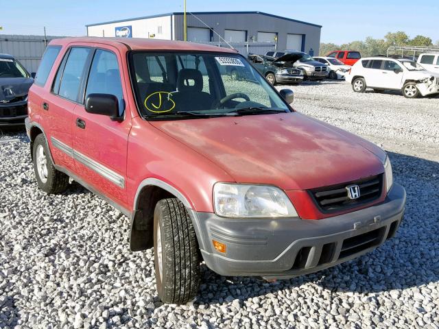 JHLRD1852VC055446 - 1997 HONDA CR-V LX RED photo 1