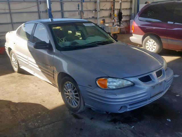 1G2NG52E4YC502659 - 2000 PONTIAC GRAND AM S GRAY photo 1