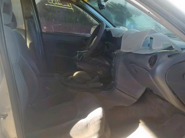 1G2NG52E4YC502659 - 2000 PONTIAC GRAND AM S GRAY photo 5