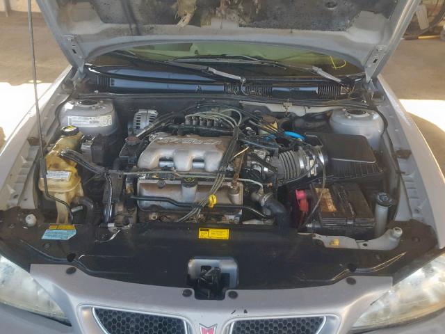 1G2NG52E4YC502659 - 2000 PONTIAC GRAND AM S GRAY photo 7