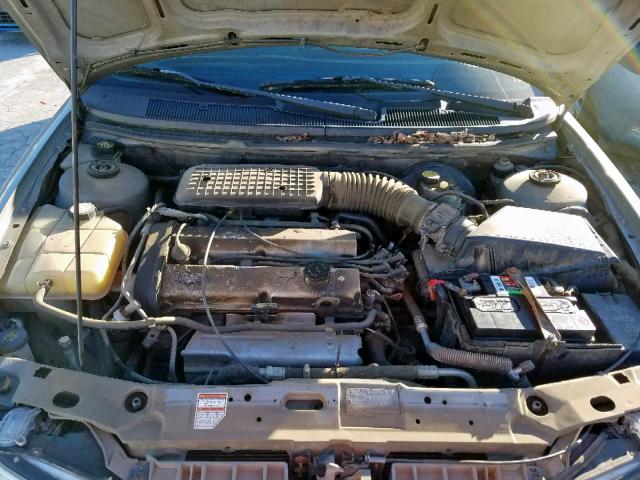 1FAFP6634XK110211 - 1999 FORD CONTOUR SE GRAY photo 7