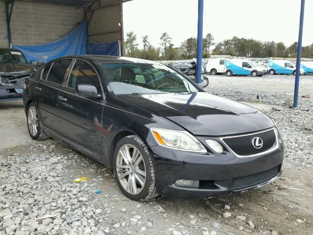 JTHBC96S775004975 - 2007 LEXUS GS 450H BLACK photo 1