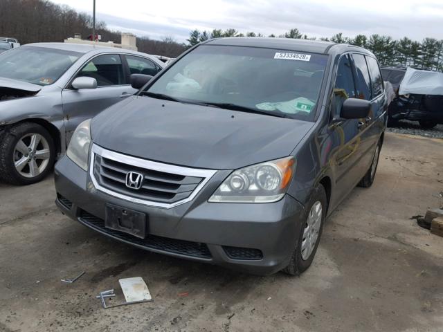 5FNRL38298B026163 - 2008 HONDA ODYSSEY LX CHARCOAL photo 2