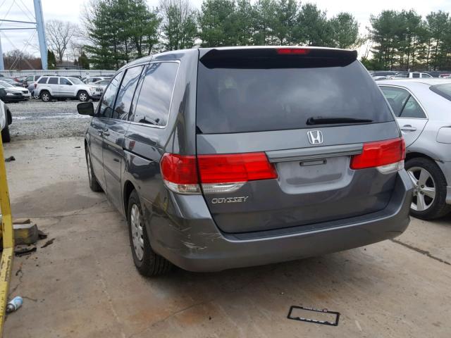 5FNRL38298B026163 - 2008 HONDA ODYSSEY LX CHARCOAL photo 3