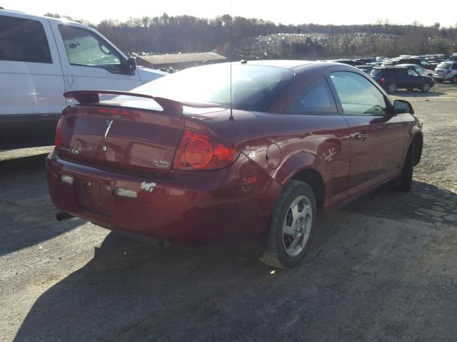 1G2AL18FX87341620 - 2008 PONTIAC G5 RED photo 4