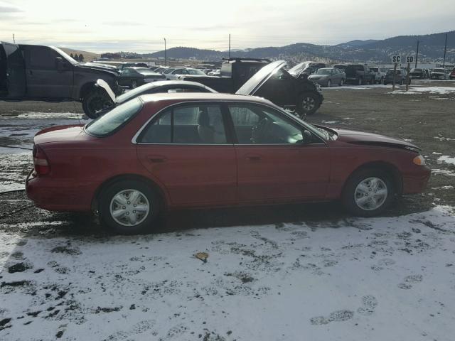 KMHCF24F4WA072985 - 1998 HYUNDAI SONATA BAS MAROON photo 9