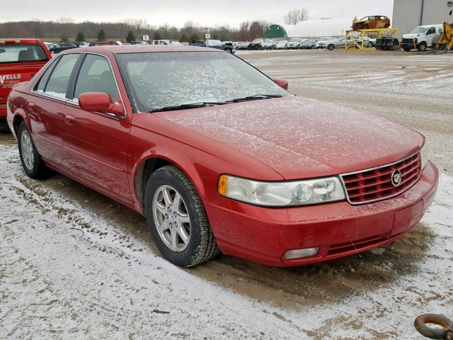 1G6KS54Y94U114144 - 2004 CADILLAC SEVILLE SL RED photo 1