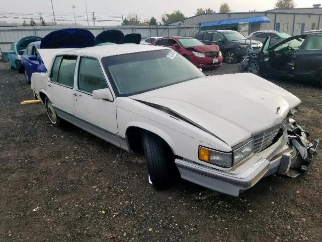 1G6CD53B3N4279748 - 1992 CADILLAC DEVILLE WHITE photo 1