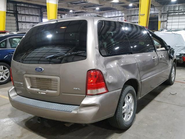 2FMZA52266BA47780 - 2006 FORD FREESTAR S TAN photo 4