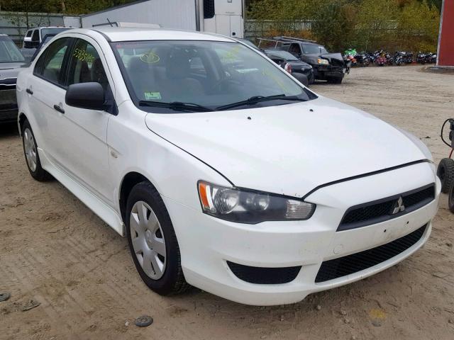 JA32U1FU4AU026039 - 2010 MITSUBISHI LANCER DE WHITE photo 1