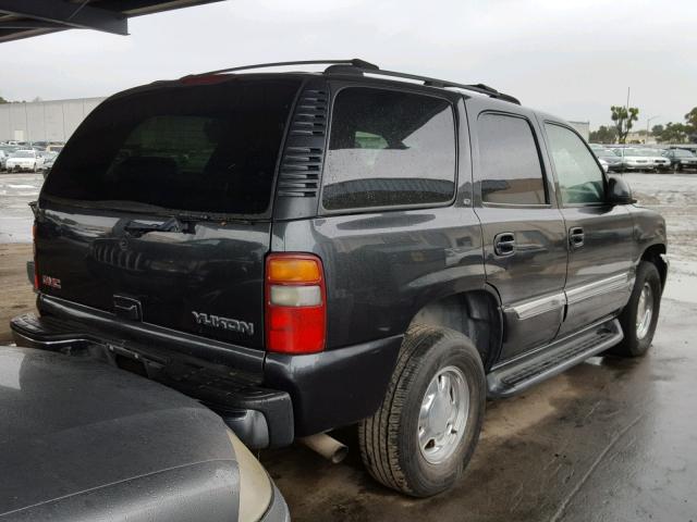 1GKEK13T23J283015 - 2003 GMC YUKON BLACK photo 4