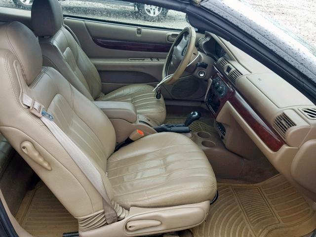 1C3EL55U61N626537 - 2001 CHRYSLER SEBRING LX BROWN photo 5