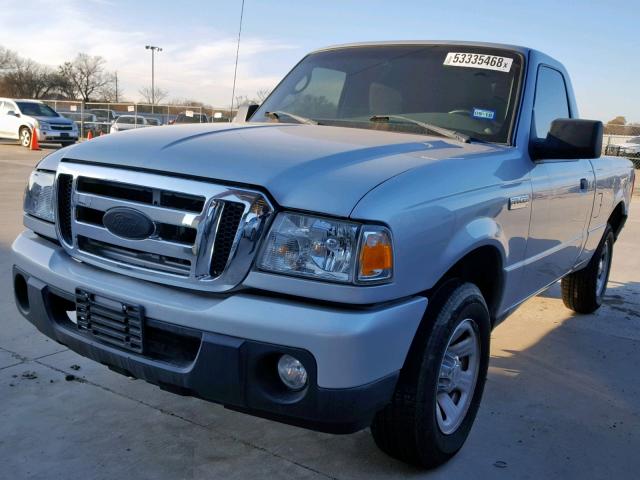 1FTKR1AD9BPA66045 - 2011 FORD RANGER SILVER photo 2