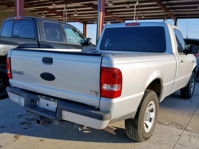 1FTKR1AD9BPA66045 - 2011 FORD RANGER SILVER photo 4