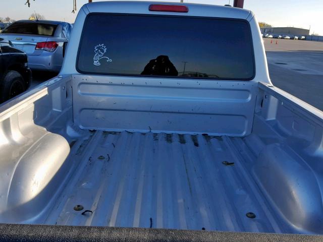 1FTKR1AD9BPA66045 - 2011 FORD RANGER SILVER photo 6