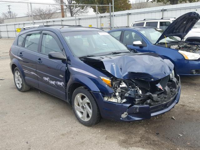 5Y2SL62834Z461961 - 2004 PONTIAC VIBE BLUE photo 1