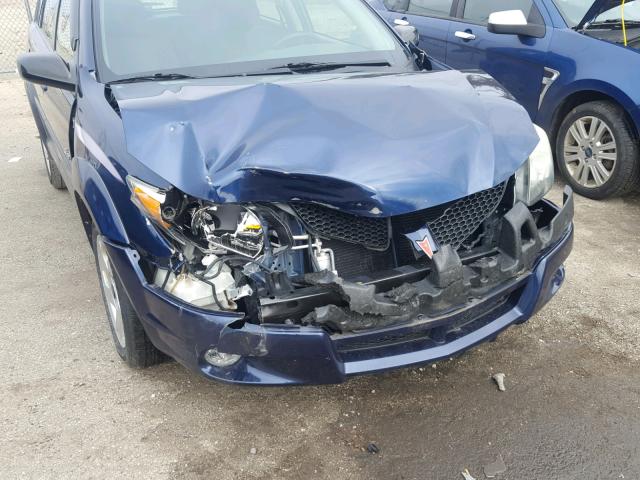 5Y2SL62834Z461961 - 2004 PONTIAC VIBE BLUE photo 9