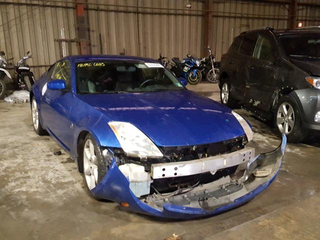 JN1AZ34E44T064227 - 2004 NISSAN 350Z COUPE BLUE photo 1