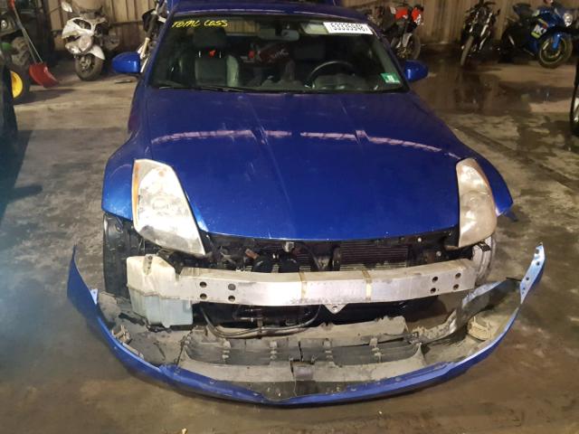 JN1AZ34E44T064227 - 2004 NISSAN 350Z COUPE BLUE photo 7