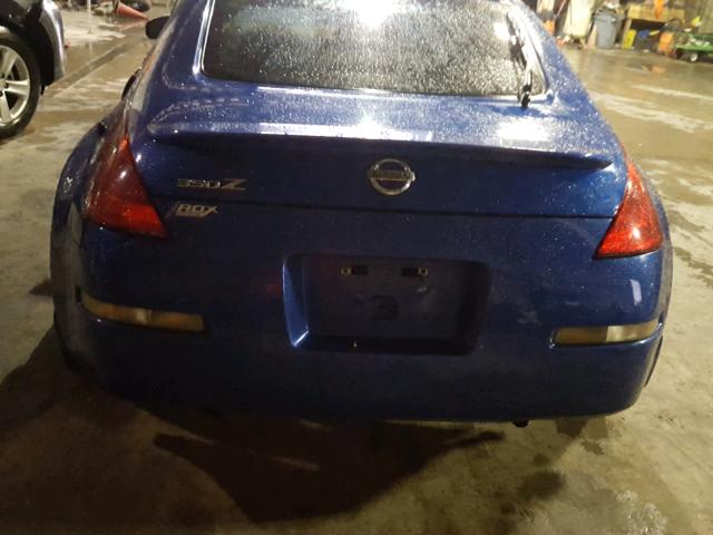 JN1AZ34E44T064227 - 2004 NISSAN 350Z COUPE BLUE photo 9