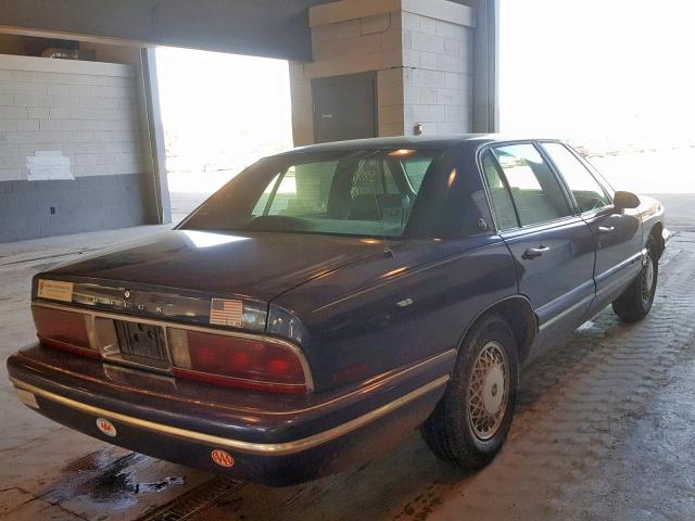 1G4CW52K4SH649260 - 1995 BUICK PARK AVENU BLUE photo 4