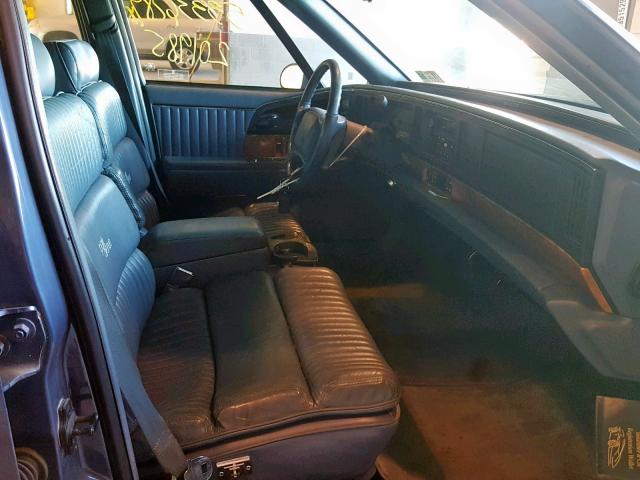 1G4CW52K4SH649260 - 1995 BUICK PARK AVENU BLUE photo 5