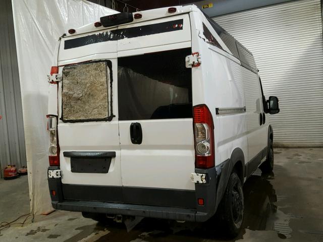 3C6TRVCG5FE511249 - 2015 RAM PROMASTER WHITE photo 4