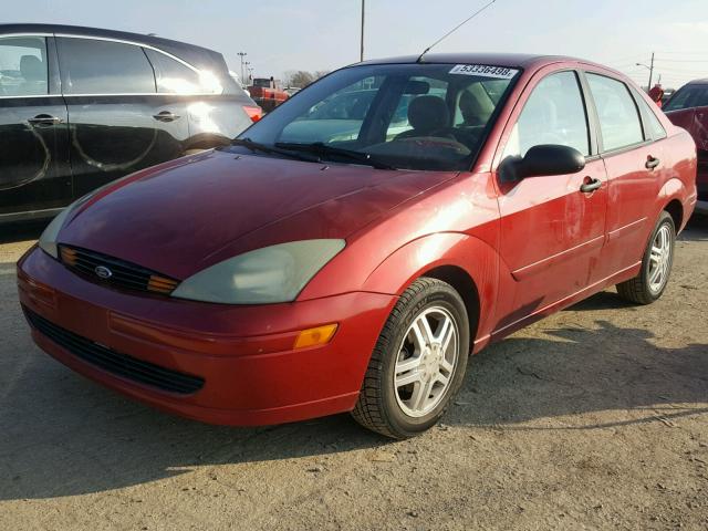 1FAFP34394W185377 - 2004 FORD FOCUS SE C RED photo 2